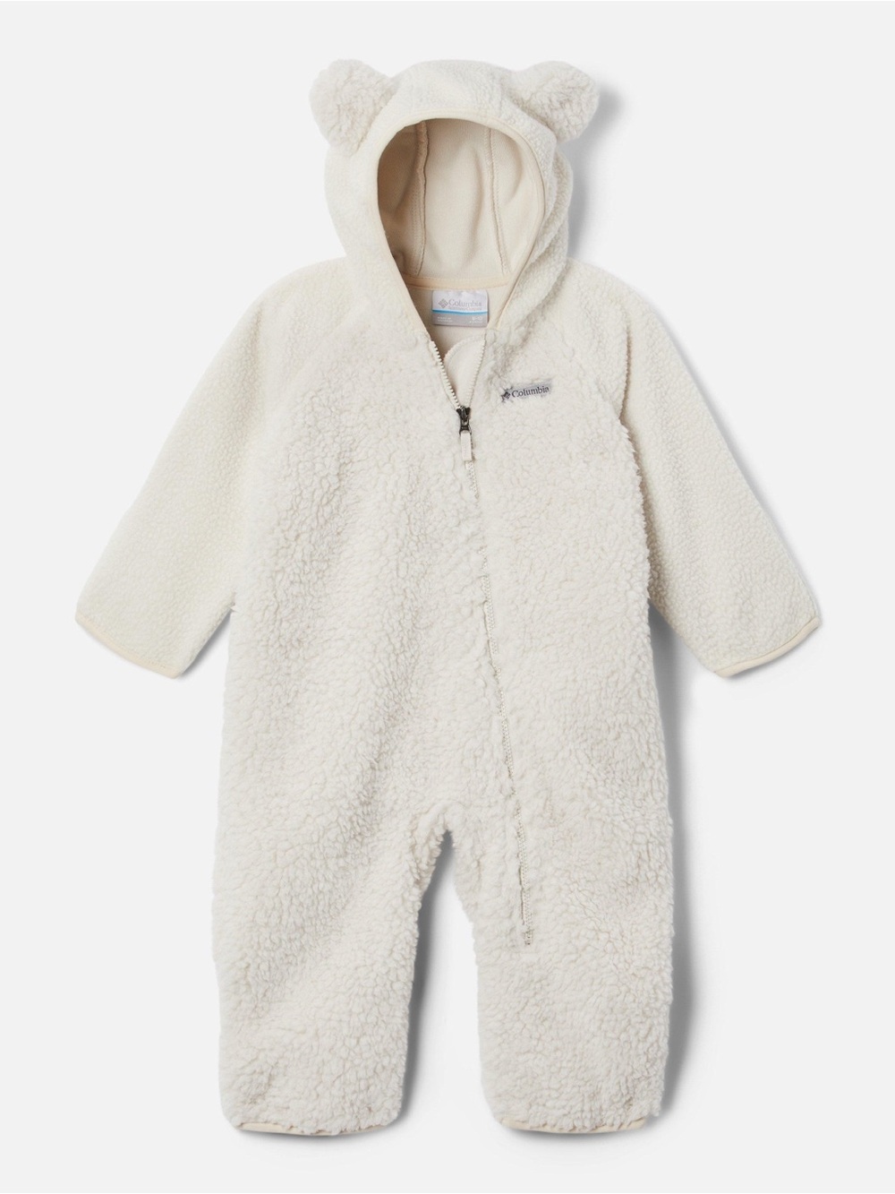 Columbia Bear Springs Sherpa Bunting in White